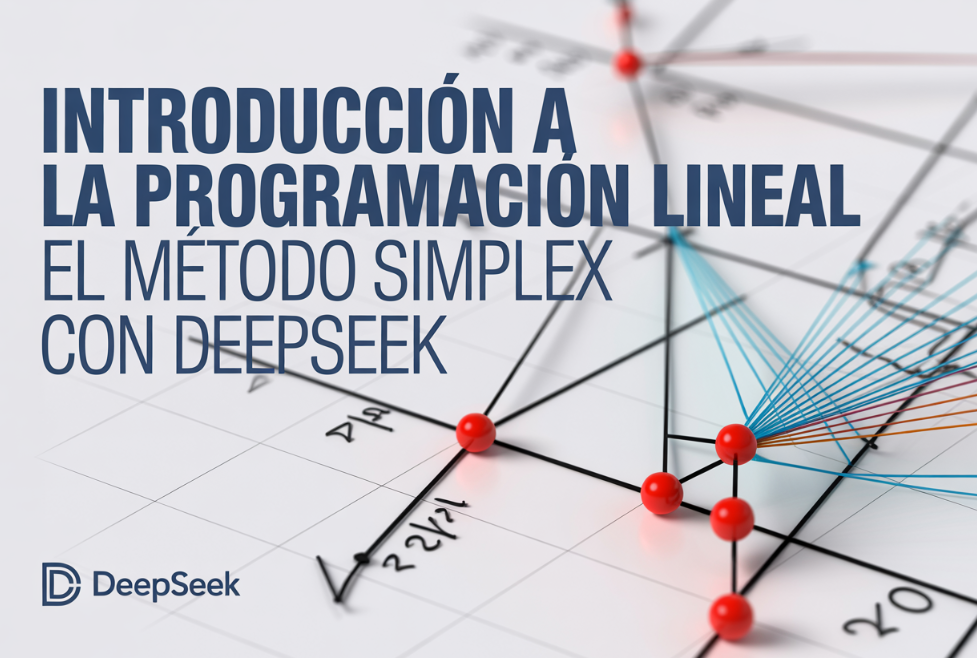 Introducción a la Programación Lineal: El método Simplex con DeepSeek